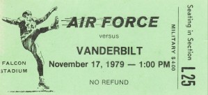 1979 Vanderbilt vs. Air Force
